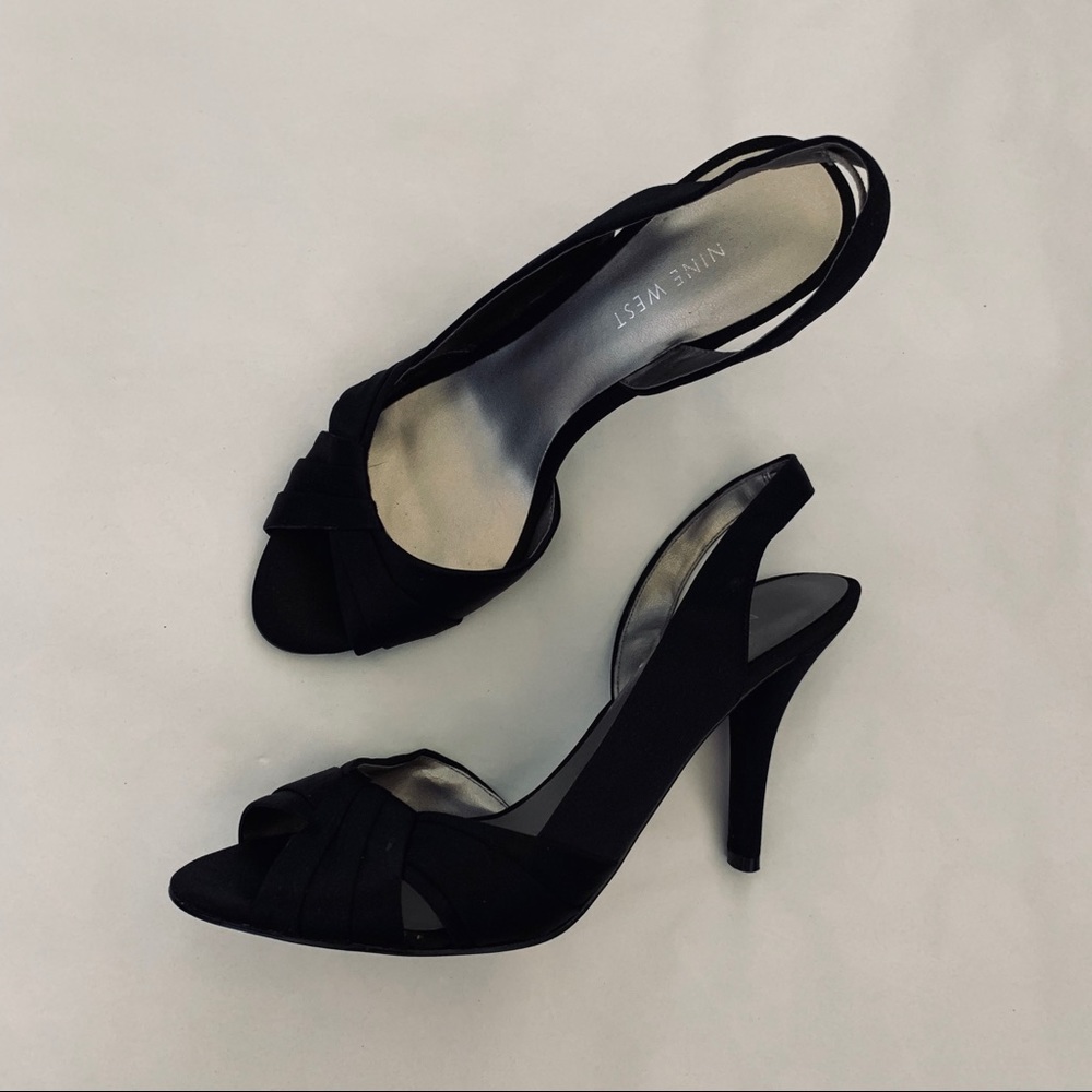 Nine West black heels